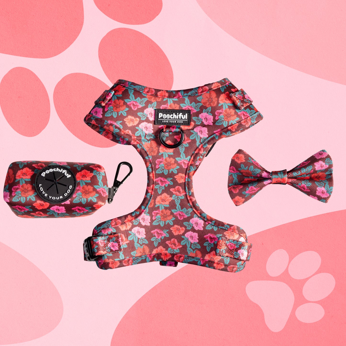 Dog Collar - Enchanted Rose