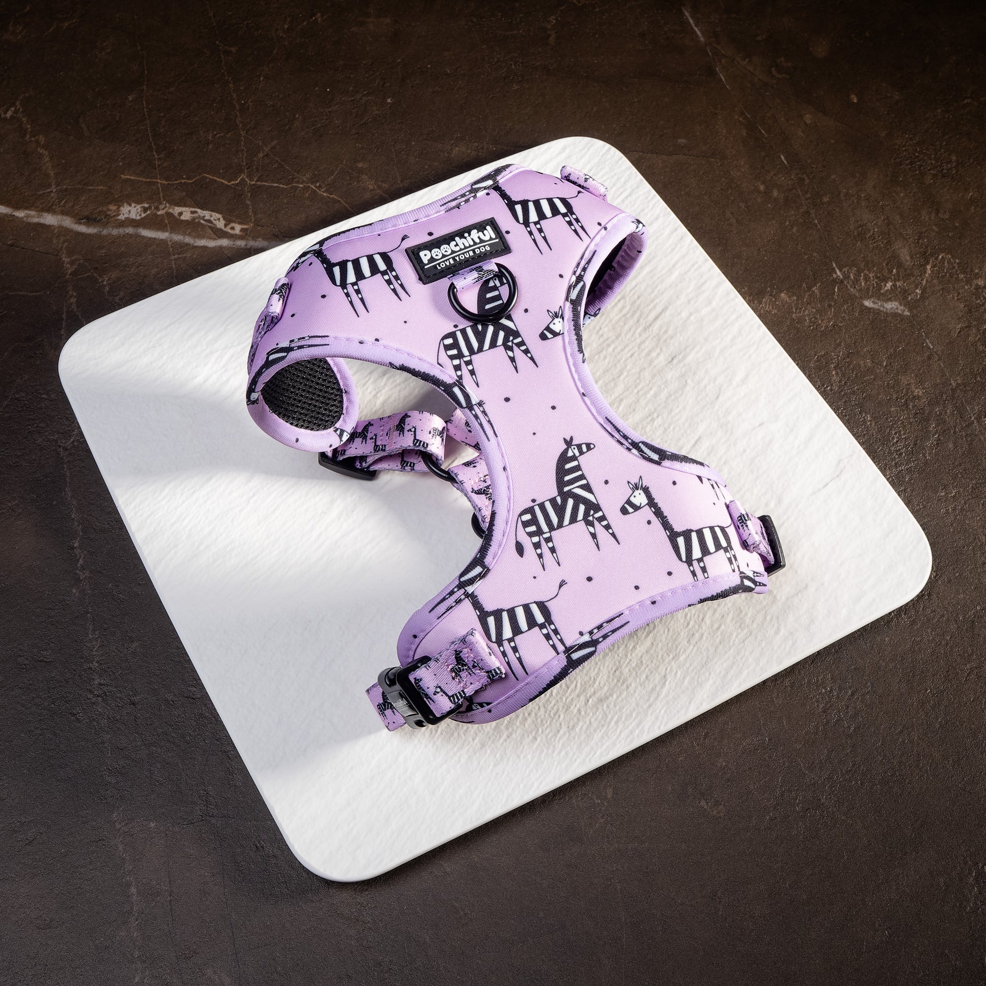 Adjustable Harness Bundle - Zee Zee Zebra - Lilac Edition