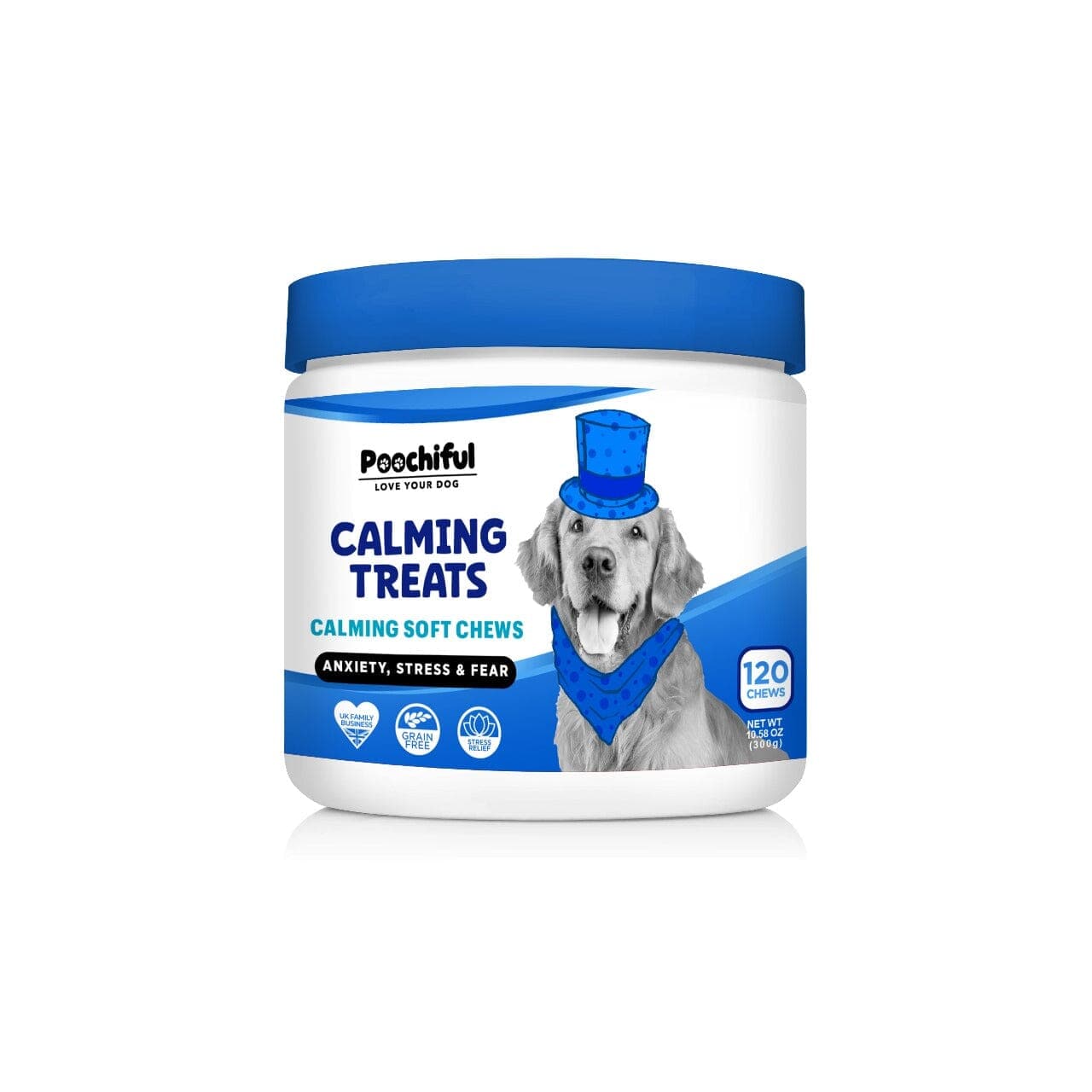 Calming Treats For Dogs - 120 Soft Chews