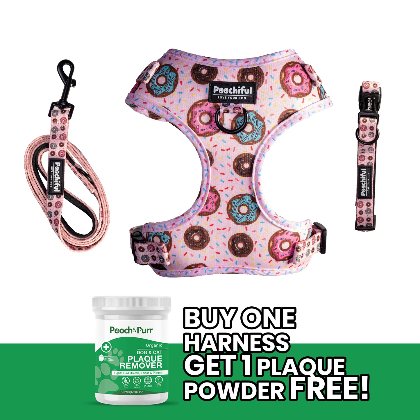 Adjustable Harness Bundle - FULL SET - Delicious Donut