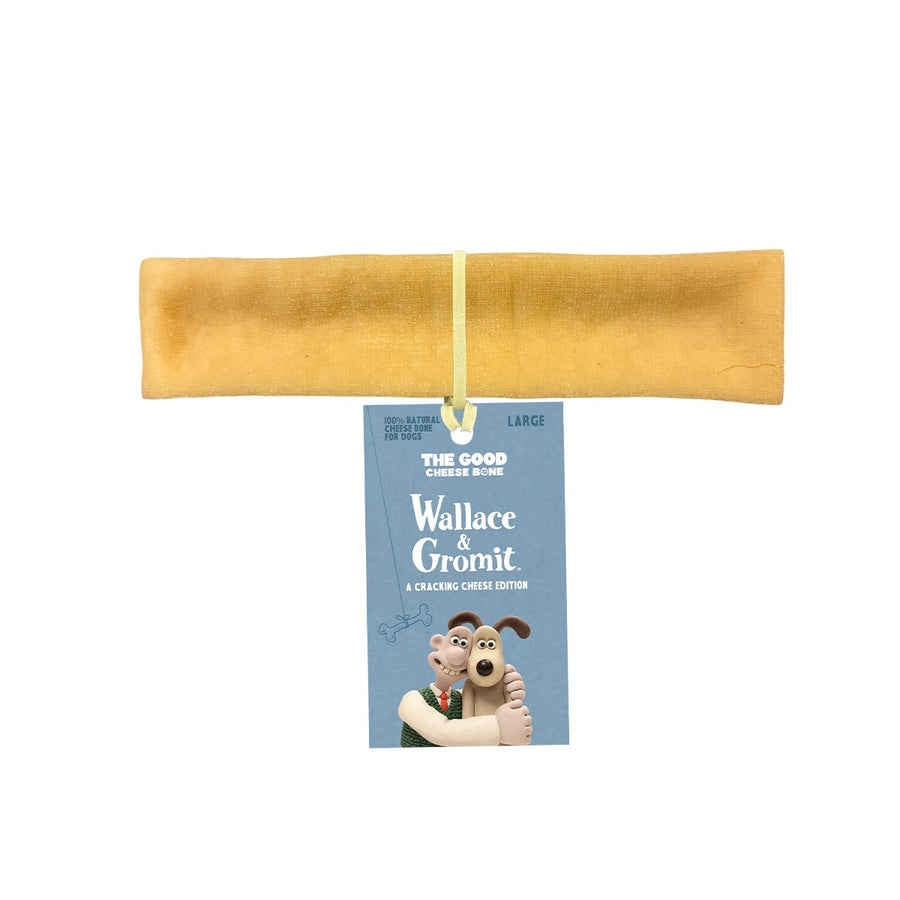 Wallace & Gromit - Large Long-Lasting Single Cheese Bones (90 - 110g) (e)