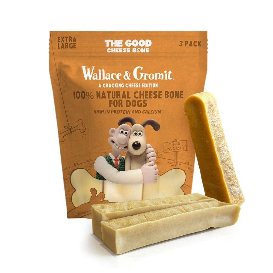Wallace & Gromit - Extra Large Long-Lasting Multipack Cheese Bones