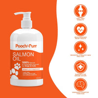 Pooch & Purr - Salmon Oil - 500ml