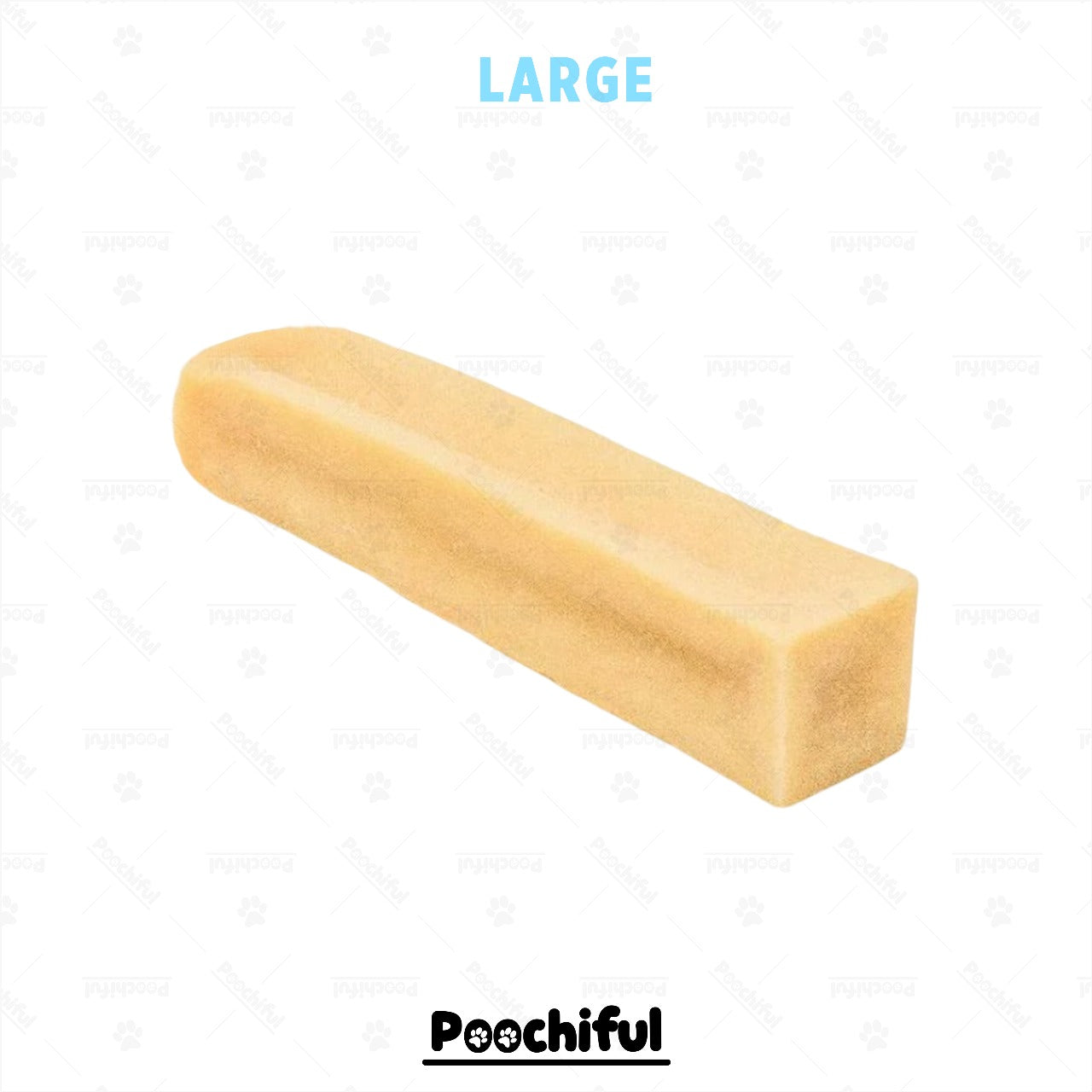 Cheese Bone - Large - Yak Cheese Chew by Poochiful - Poochiful You