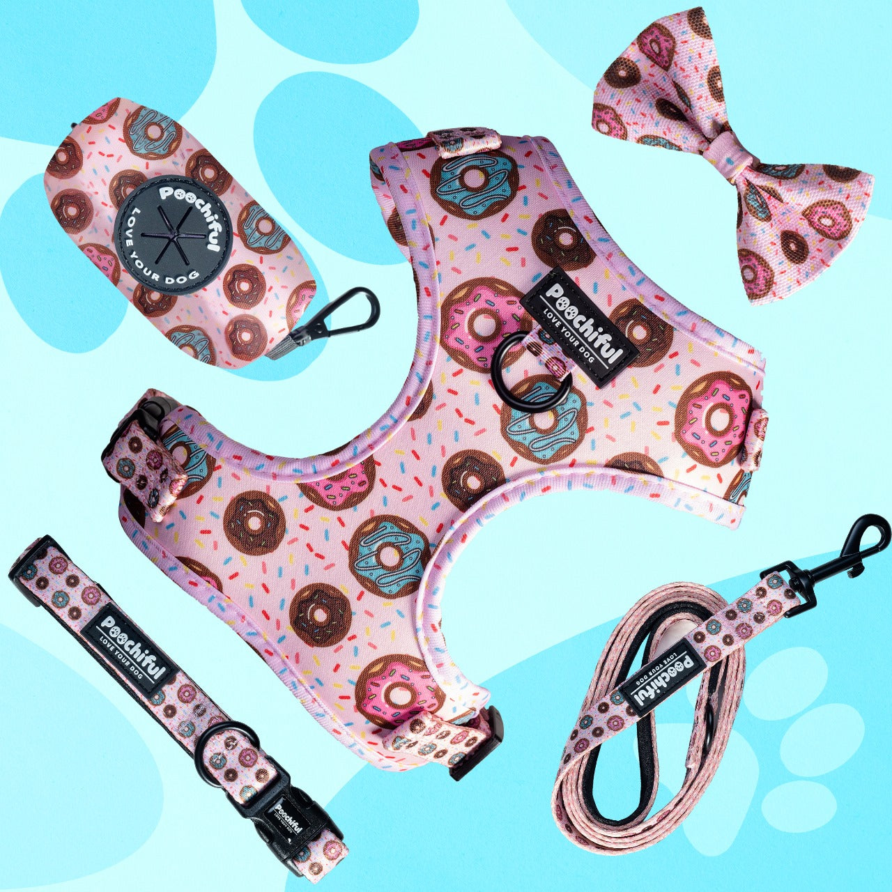 Adjustable Harness Bundle - FULL SET - Delicious Donut