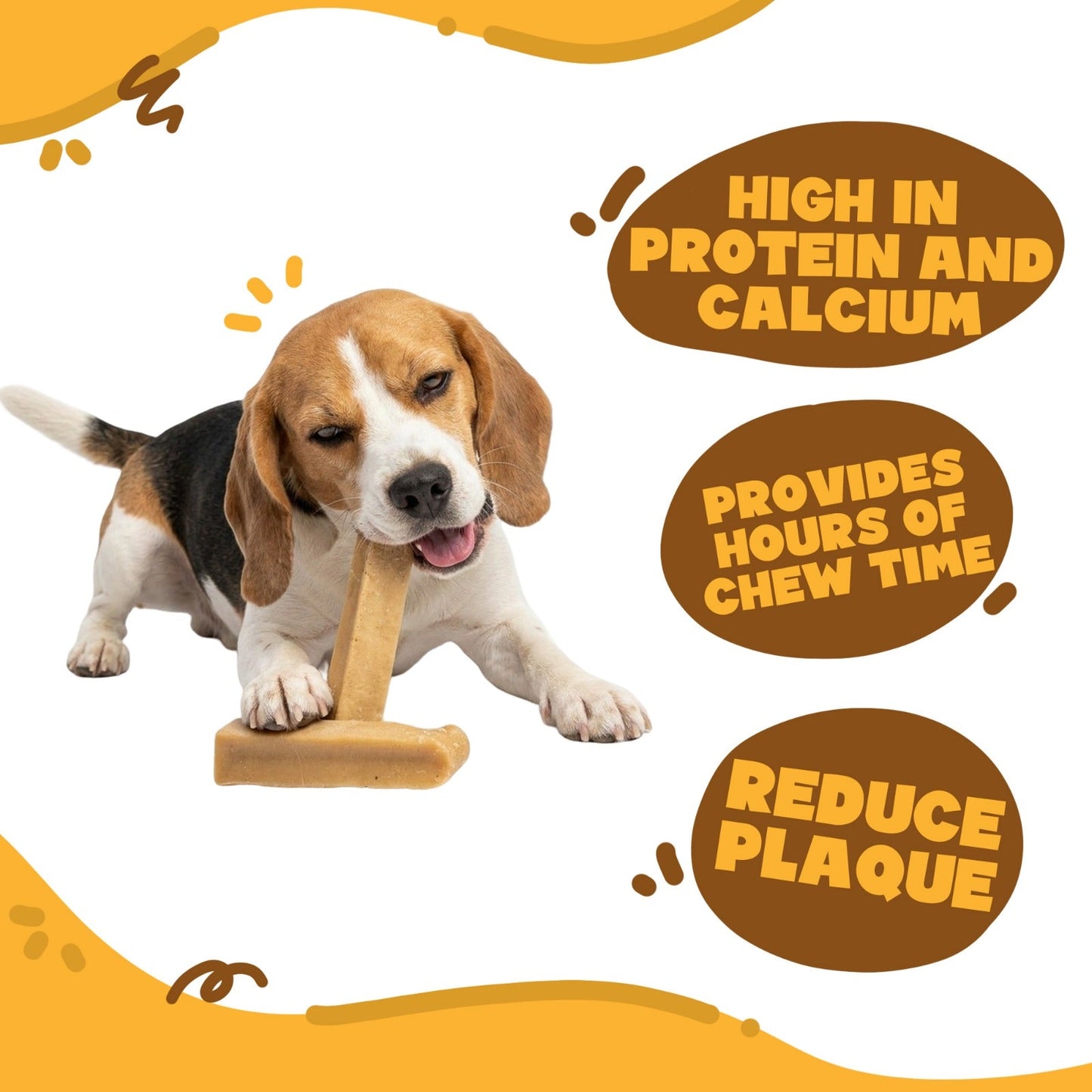 Wallace & Gromit - Large Long-Lasting Single Cheese Bones (90 - 110g) (e)