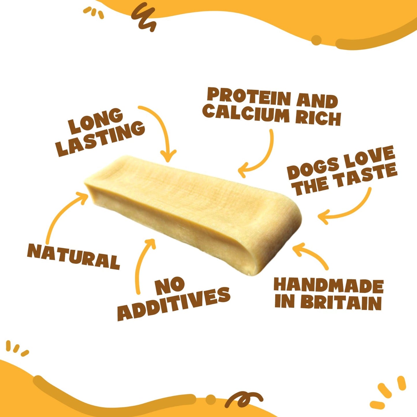Wallace & Gromit - Extra Extra Large Long-Lasting Single Cheese Bones (180 - 220g) (e)