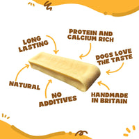 Wallace & Gromit - Small Long-Lasting Single Cheese Bones (35 - 45g) (e)