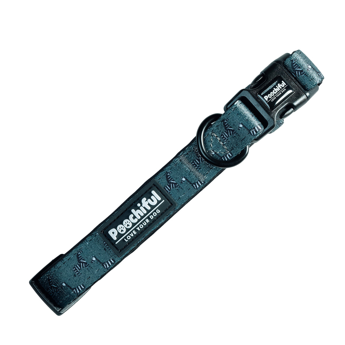 Zee Zee Zebra Green dog collar