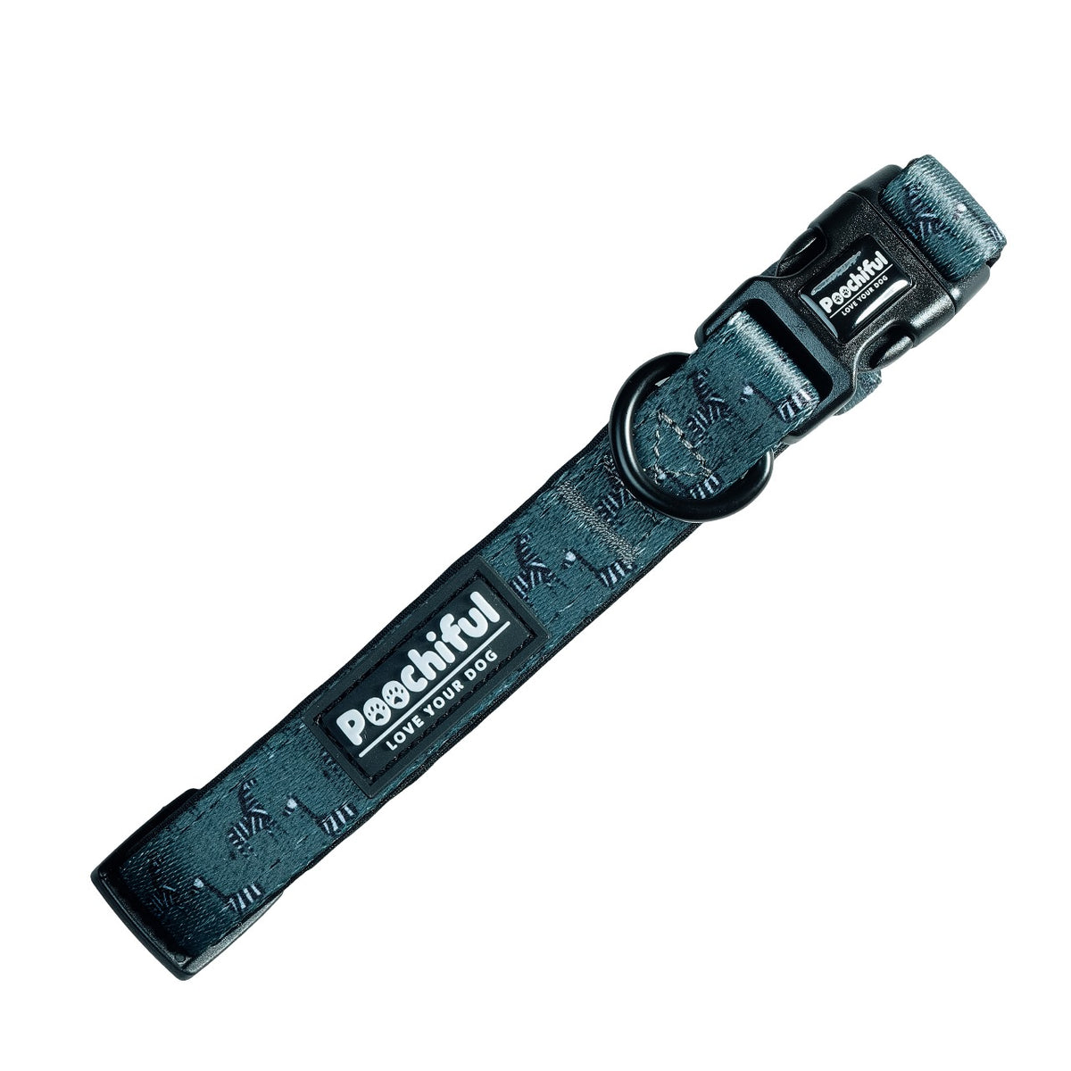 Zee Zee Zebra Green dog collar