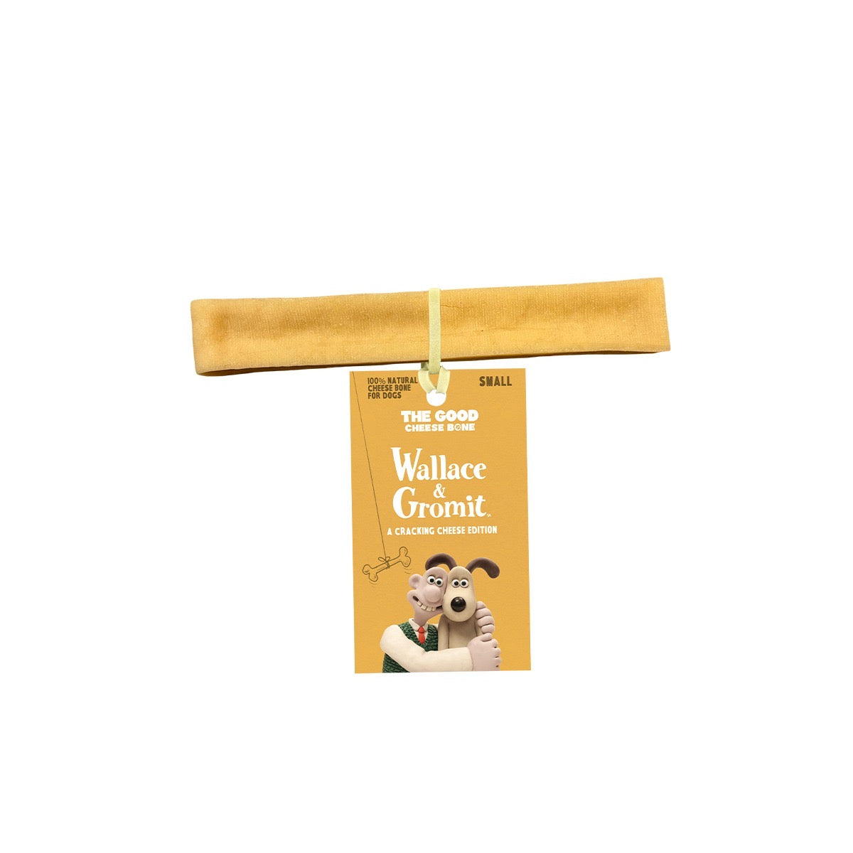 Wallace & Gromit - Small Long-Lasting Single Cheese Bones (35 - 45g) (e)